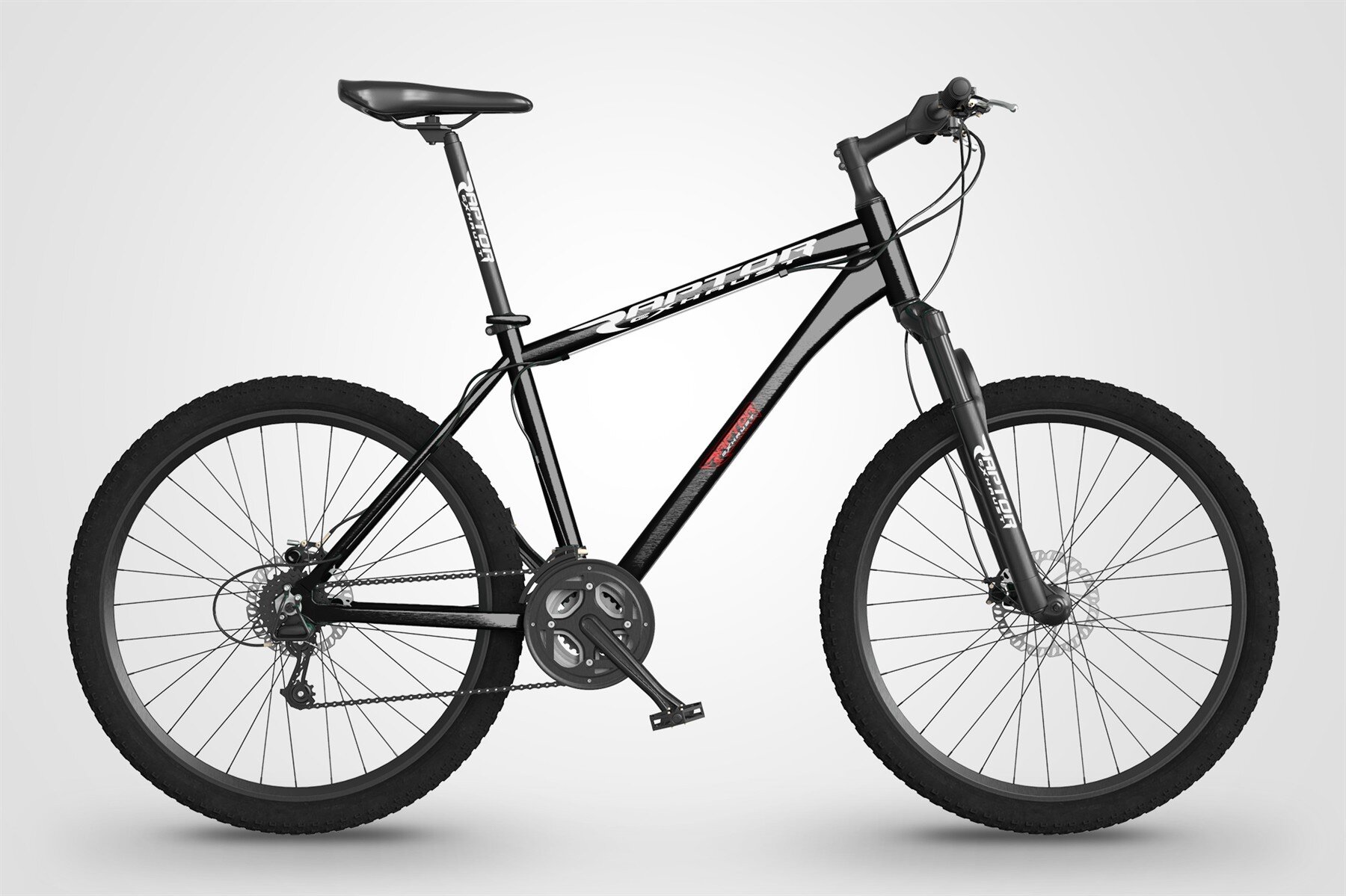 Raptor Mountainbike – Modell Rex – Farbe: Black
